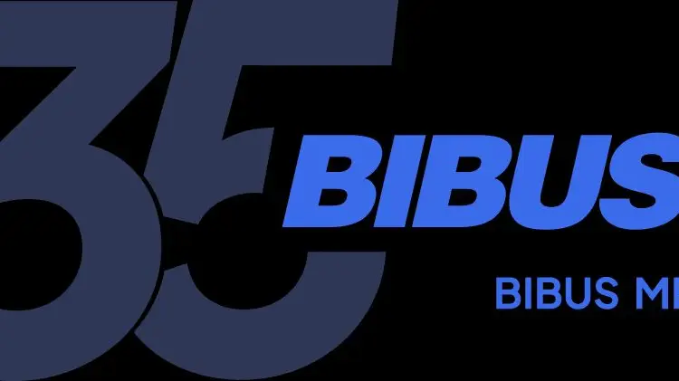 BIBUS METALS 35 years logo rgb blue