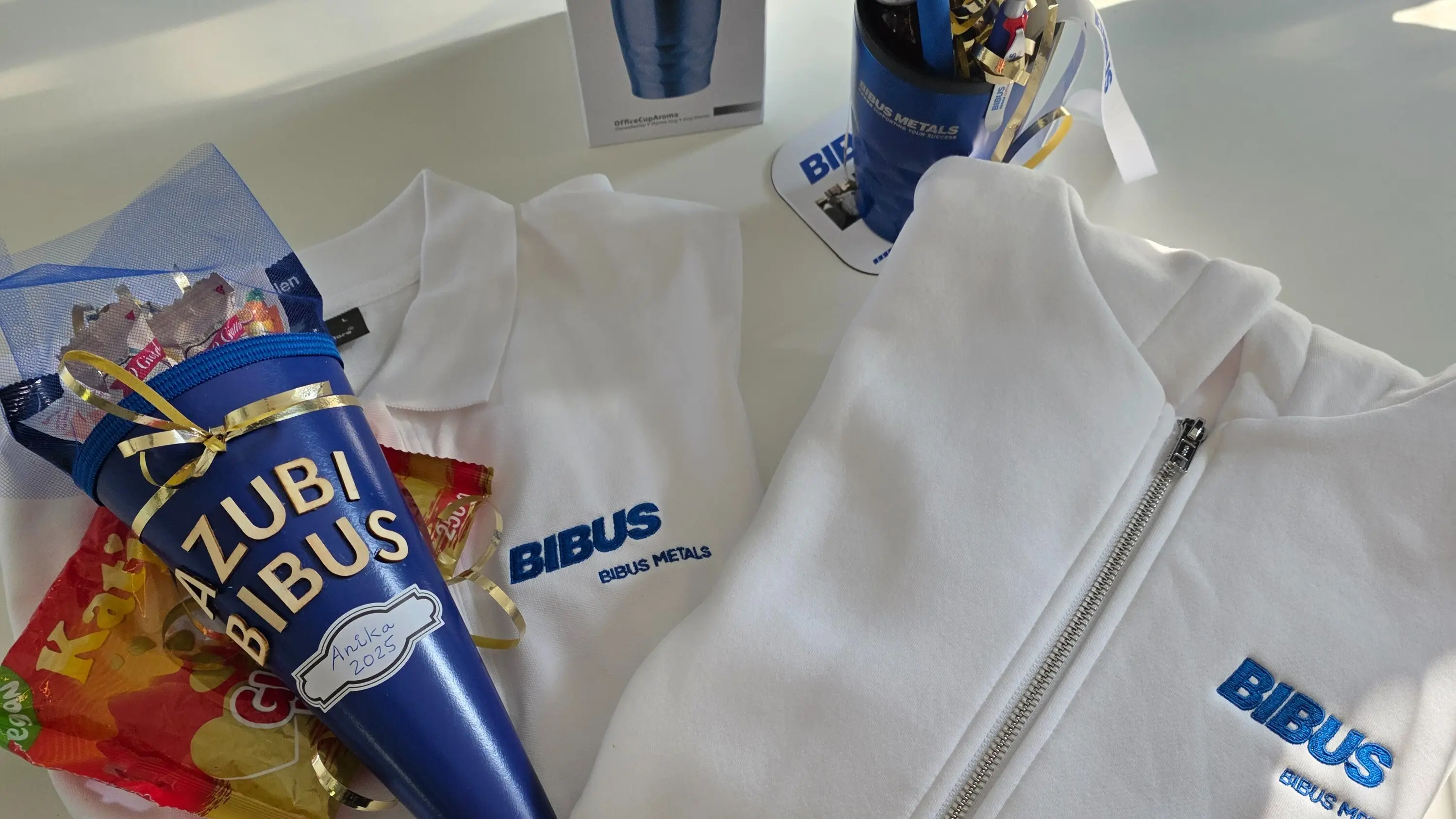 BIBUS METALS Azubi Willkommensgeschenk