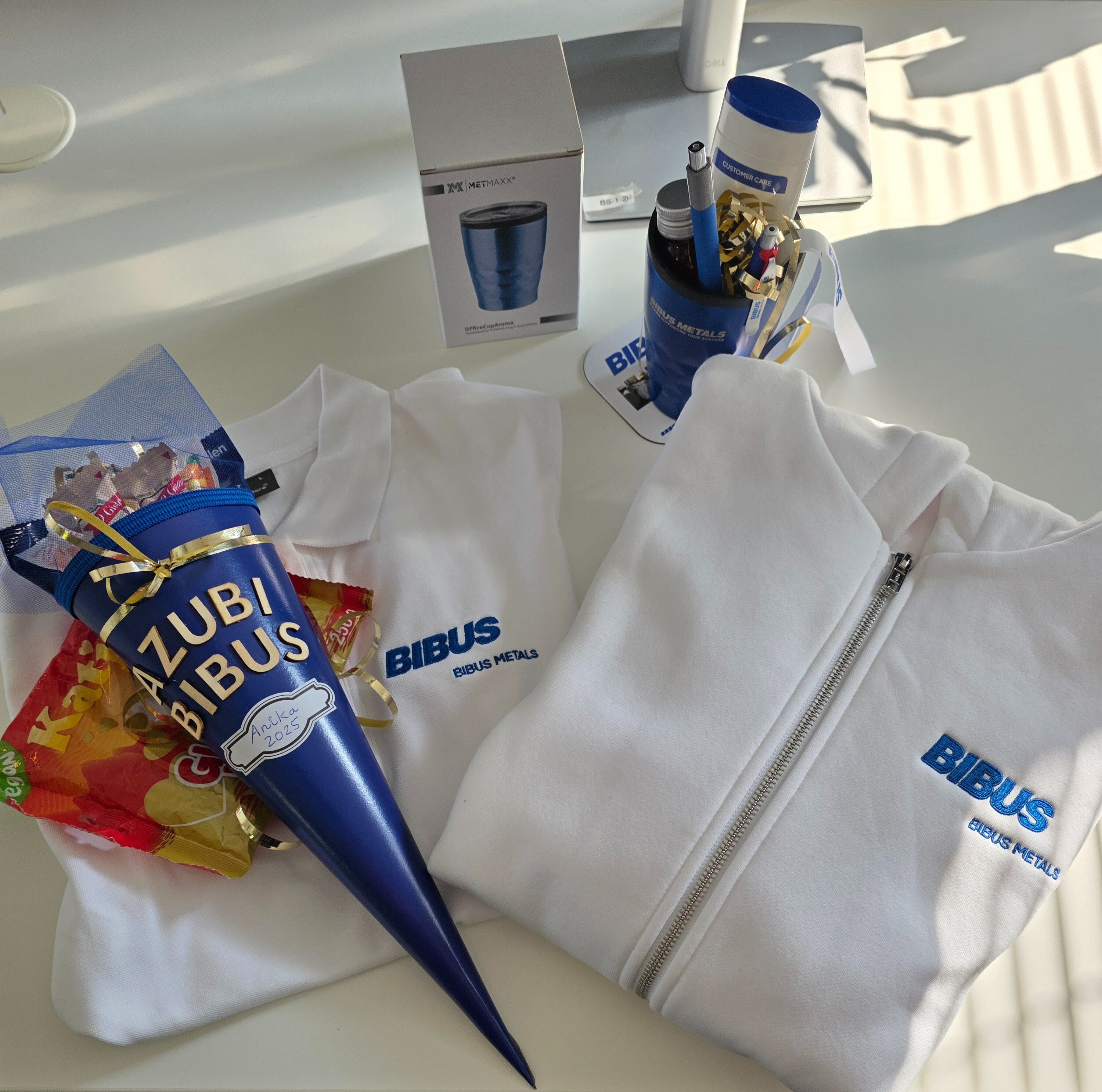 BIBUS METALS Azubi Willkommensgeschenk